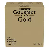 purina gourmet - PURINA GOURMET GOLD Mus Mix 4 Skonių - šlapias kačių maistas - 96x85g - 1 nuotrauka