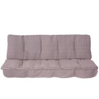 baldu pagalves - Pagalvių rinkinys sodo sūpynėms Patio Latina H024-04PB, pilka/smėlio (Gray/Sand), 150 x 92 cm - 1 nuotrauka