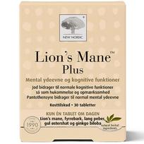 NEW NORDIC LION'S MANE PLUS, 30 tablečių