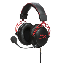 abbis - HyperX Cloud Alpha Red (Raudonos) - 1 nuotrauka