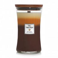 woodwick zvakes 275 g - Aromatinė žvakė WoodWick Scented candle Trilogy Cafe Sweets 275 g - 3 nuotrauka