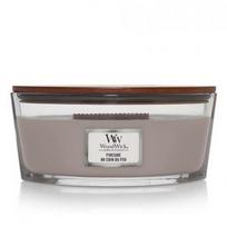 woodwick zvakes 275 g - Aromatinė žvakė WoodWick Scented candle vase Fireside 275 g - 3 nuotrauka