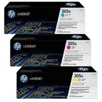 TONER CYAN/MAGENTA/YELLOW/305A 3-PACK CF370AM HP