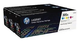 hp spausdintuvas spalvuotas - TONER CYAN/MAGENTA/YELLOW/305A 3-PACK CF370AM HP - 2 nuotrauka