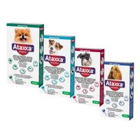 Ataxxa užlašinamasis tirpalas šunims nuo erkių, blusų ir uodų, iki 4 kg, 1 pipetė