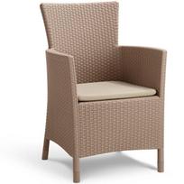lauko kreslas - Lauko kėdė Keter Iowa, smėlio ruda (Beige) - 1 nuotrauka