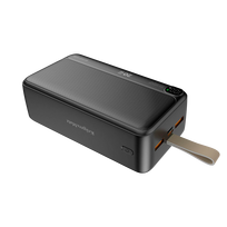 isorine baterija - Kruger & Matz KM0908 40000mAh Juodas (Black) - 2 nuotrauka