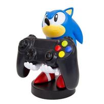 sonic the hedgehog - Mocco Exquisite Gaming Cable Guys: Sonic The Hedgehog - Sonic, Telefono arba Valdiklio laikiklis. Komplekte USB kabelis - 6 nuotrauka