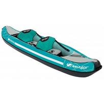 dvivietes baidares - Sevylor Madison 2 asmenų pripučiama baidarė Juoda/Turkis (Black/Turquoise) - 1 nuotrauka