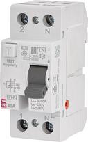 ETI Srovės nuotėkio relė EFI-P2, 2P, 40A, 30mA, 240V