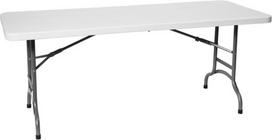 sulankstomas stalas 150 - Hendi Sulankstomas maitinimo stalas baltas (White) 152x70 cm iki 150 kg - 810927 - 2 nuotrauka