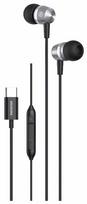 Swissten Metallic USB-C ausinės Juodos (Black)