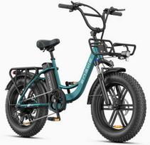 engwe elektrins - Engwe L20 Boost 20" Žalias (Green) - 1 nuotrauka