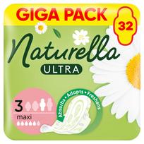 naturella paketai maxi - NATURELLA higieniniai paketai ULTRA MAXI, 32 vnt. - 1 nuotrauka
