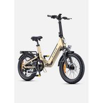 engwe l20 3 0 boost - Engwe L20 3.0 BOOST 20" šampaninis (Champagne) - 1 nuotrauka
