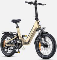 engwe l20 3 0 boost - Engwe L20 3.0 BOOST 20" šampaninis (Champagne) - 2 nuotrauka