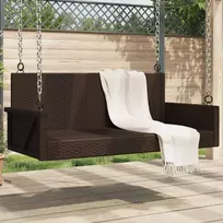 supyniu suolai - vidaXL Sūpynės-suoliukas Ruda (Brown) - 1 nuotrauka