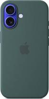 senukai iphone - APPLE iPhone 16 Silicone MagSafe - Lake Green - 1 nuotrauka