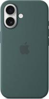 senukai iphone - APPLE iPhone 16 Silicone MagSafe - Lake Green - 3 nuotrauka