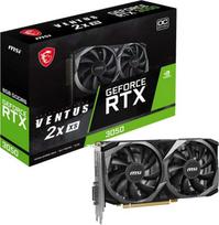 rtx 3050 vaizdo plokste - MSI GeForce RTX 3050 VENTUS 2X XS 8GB OC - 7 nuotrauka