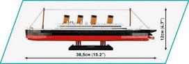 Konstruktorius Cobi Historical Collection R.M.S. Titanic, 593 d.