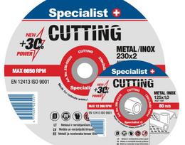 pjovimo diskas 125 specialist - SPECIALIST+ Metalo pjovimo diskas 125 x 1,0 x 22 mm - 2 nuotrauka