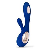 action 5 - LELO SORAYA WAVE - Klitorio stimuliuojantis vibratorius, Tamsiai Mėlynas (Midnight Blue) - 1 nuotrauka