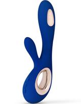 action 5 - LELO SORAYA WAVE - Klitorio stimuliuojantis vibratorius, Tamsiai Mėlynas (Midnight Blue) - 4 nuotrauka