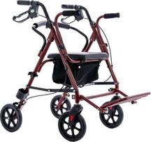 sedynas - MDH Vaikštynė Keturių Ratų Su Sėdynės Funkcija (Four-wheel Walker with Seat Function) - 2 nuotrauka