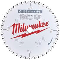 milwaukee geleztes - Pjovimo diskas medienai Milwaukee 165x15,87x1,6mm 40T 4932471312 - 3 nuotrauka