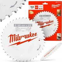 milwaukee geleztes - Pjovimo diskas medienai Milwaukee 165x15,87x1,6mm 40T 4932471312 - 4 nuotrauka