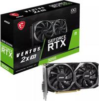 rtx 3050 vaizdo plokste - MSI GeForce RTX 3050 VENTUS 2X XS 8GB OC - 9 nuotrauka