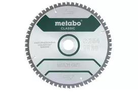 pjovimo diskas 254x30 - Pjovimo diskas Metabo FZ/TZ MULTI CUT CLASSIC 254x30x60 mm -5° - 1 nuotrauka