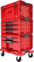 qbrick set - QBRICK SYSTEM PRO DRAWER WORKSHOP SET 4 Raudonas (Red) - 2 nuotrauka
