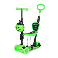 paspirtukas 3in1 - Ecotoys 3in1 Balansinis Paspirtukas, Žalias (Green) - 2 nuotrauka