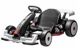 drift kart - Audi Gokart su drifto funkcija, baltas (White) - 1 nuotrauka