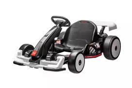 drift kart - Audi Gokart su drifto funkcija, baltas (White) - 4 nuotrauka