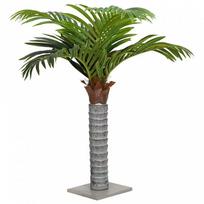 dirbtiniai lapai - Dirbtinė palmė vidaXL, 150 cm, žalios spalvos (Green) - 2 nuotrauka