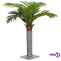 dirbtiniai lapai - Dirbtinė palmė vidaXL, 150 cm, žalios spalvos (Green) - 3 nuotrauka
