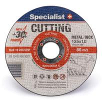 pjovimo diskas 125 specialist - SPECIALIST+ Metalo pjovimo diskas 125 x 1,0 x 22 mm - 4 nuotrauka