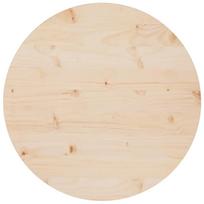 apvali pusies mediena - vidaXL Stalviršis, apvalus, 60 cm, pušies mediena (Pine) - 4 nuotrauka