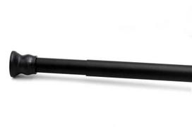 teleskopinis karnizas - Vonios karnizas RIDDER Wien 52111, 110-185 cm, Ø 25 mm, juodas (Black) - 2 nuotrauka