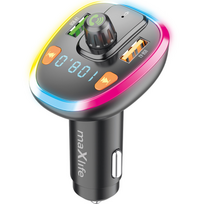 fm bluetooth transmitter - Maxlife FM siųstuvas Bluetooth MXFT-03 Juodas (Black) - 1 nuotrauka