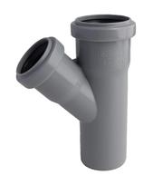 vidaus kanalizacijos - Trišakis vidaus kanalizacijai Magnaplast HTplus, 40 mm x 50 mm, 45° - 2 nuotrauka