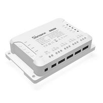 smart jungiklis - Sonoff 4CHPROR3 4-kanalų išmanusis jungiklis Wi-Fi su RF 433MHz palaikymu - 4 nuotrauka