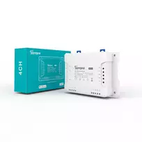 smart jungiklis - Sonoff 4CHPROR3 4-kanalų išmanusis jungiklis Wi-Fi su RF 433MHz palaikymu - 5 nuotrauka