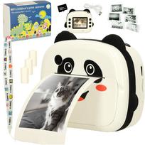zaislas panda - Ikonka Momentinis fotoaparatas vaikams Panda KX3572 - 1 nuotrauka