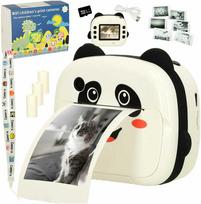 zaislas panda - Ikonka Momentinis fotoaparatas vaikams Panda KX3572 - 2 nuotrauka
