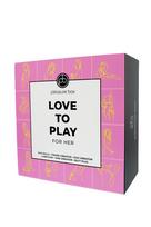 dezute siurprizas - Dream Toys Love to Play Malonumo Rinkinys moterims, 6 dalys (Rožinė-Violetinė) - 1 nuotrauka