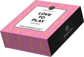 dezute siurprizas - Dream Toys Love to Play Malonumo Rinkinys moterims, 6 dalys (Rožinė-Violetinė) - 2 nuotrauka